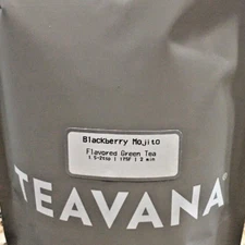NEW!! 🌺🍇 TEAVANA BLACKBERRY MOJITO 2 OZ LOOSE LEAF TEA ☕️ SEALED BAG 🍇🍇 HTF!