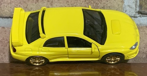 Subaru Impreza WRX STi 2006 YELLOW SAICO BRAND NEW 1:32 SCALE - Picture 8 of 12