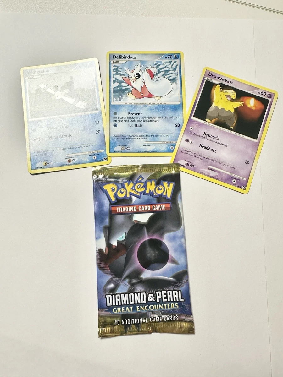 Pokmon TCG Great Encounters Sealed Collectible Card Game Packs for sale -  eBay