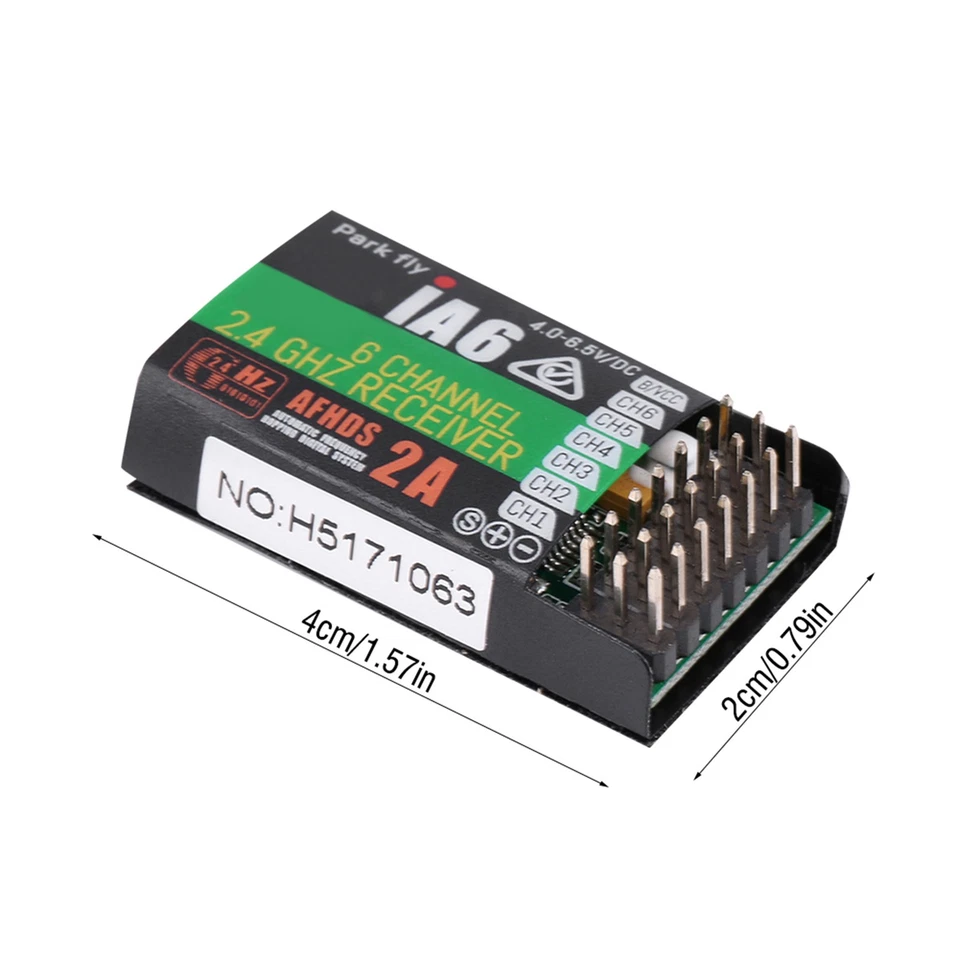 RC-Flysky Empfänger FS-IA6 6-Kanal-2 4-GHz-Frequenzempfänger. - Bild 4 von 4