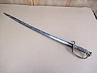Civil War M1850 Staff & Field Officers Sword Engraved Blade US on Ornate Handle