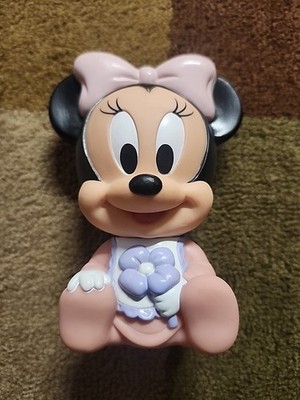 Arco Disney Baby Minnie Mouse Squeak Rubber Vinyl Toy 6-inch