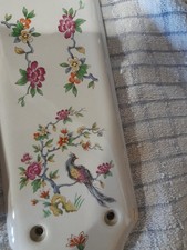 Three Individual Ceramic Door Finger Plates.