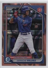 2024 Bowman Draft Chrome Rose Gold Lava Refractor 10/10 Derniche Valdez 1ej4