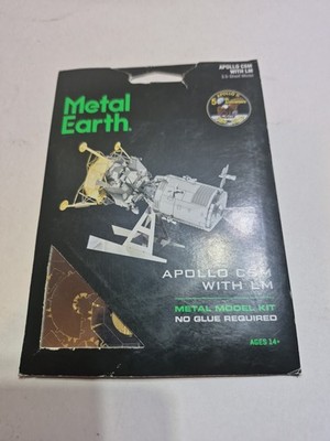 Fascinations Metal Earth Apollo CSM with LM Metal Model Kit NEW