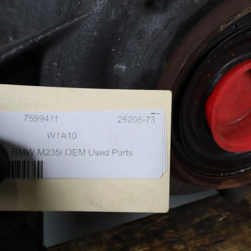 BMW M235i M240i 2014-2021 portador diferencial trasero 3:08 OEM usado Foto 3 de 4