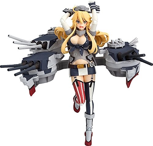 Figma Kantai Collection Kancolle Iowa Non-Scale Abs Pvc Painted Action Figure Jp-image