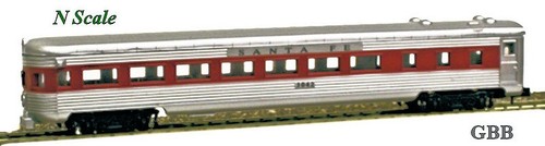 Coche de pasajeros escala N 1:160 SANTA FE OBSERVATION nuevo en caja modelo Power 3042 | Zustand: New