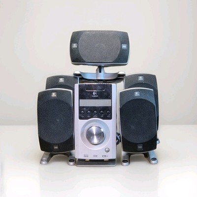 Logitec Z5500 5.1 Surround 5 Speakers And Control Pod PID R728