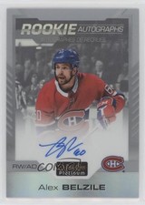 2020-21 O-Pee-Chee Platinum Rookie Auto Rainbow Alex Belzile #R-AE Auto 8tn