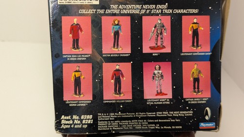 Vintage Playmates Star Trek DEANNA TROI 9" Starfleet Edition Action Figure 1995 - Bild 6 von 8