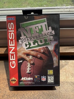 NFL Quarterback Club (Sega Genesis) *COMPLETE W/ MANUAL - TESTED*