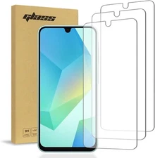 Rome Tech 3-Pack Tempered Glass Screen Protector for Samsung Transparent 