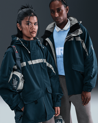 Nike x Martine Rose Ski Parka Jacket Armory Navy Blue HM9035-478