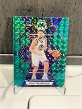 Klay Thompson Green Mosaic Prizm 2022-23 Warriors