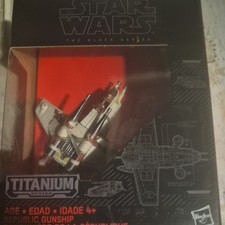 Star Wars - The Black Series  2015  Titanium - Republic Gunship - NEW