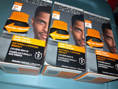 L Oreal Paris Men Expert One-Twist Permanent Hair Color Brown Blonde Black