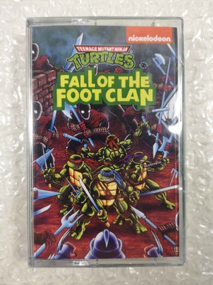 CASSETTE (K7) SOUNDTRACK TEENAGE MUTANT NINJA TURTLES : FALL OF THE FOOT CLAN US