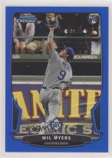 2013 Bowman Draft Chrome Blue Refractor 10/99 Wil Myers #45 1u6