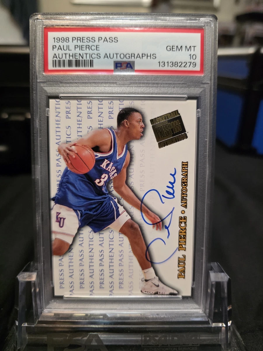 Paul Pierce Basketball Autographed Sports Trading Cards