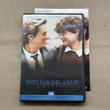 She's Having A Baby DVD 1988 W/ Insert Coming Of Age RomCom Kevin Bacon 