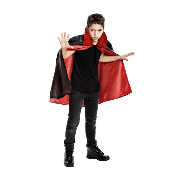 Vampir Umhang Kinder KostüM Dracula Umhang Cape FaschingskostüM Halloween-image
