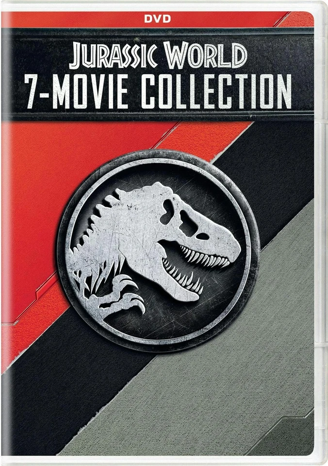 Jurassic World 7-Movie Collection DVD  NEW - Imagem 2 de 4