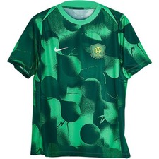 Nike 2025 Beijing Guoan Pre-Match Logo Round Neck Training Slim Fit Short