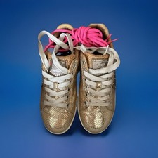 Goldene Sneaker Gr 38/Acupuncture NP USD320 Extravagant.Strass.Unikat.