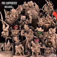 Horror Circus Miniatures | Fantasy Miniature | Bite the Bullet