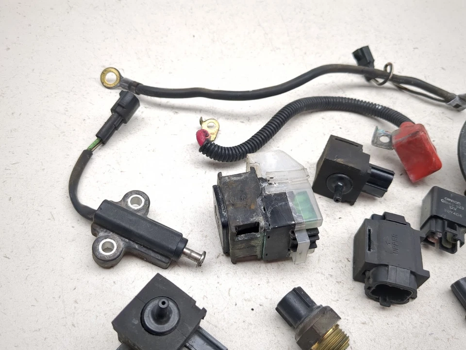 05-09 Juego de relés Suzuki Boulevard C50 VL800 soporte arranque batería punta Foto 4 de 4