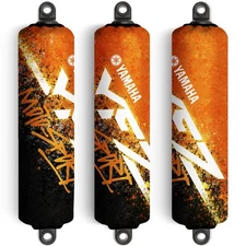 Orange black Shock Covers fits YFZ450R (Limited Edition) Perfect for all  years