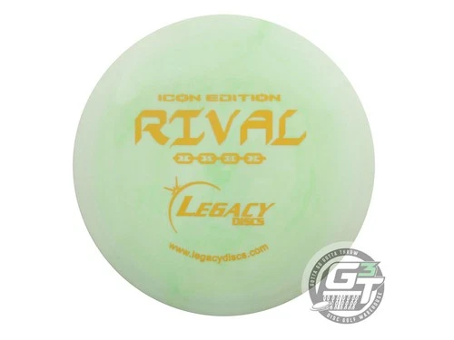 USED Legacy Discs Icon Rival 175g Lime Orange Stamp Fairway Driver Golf Disc