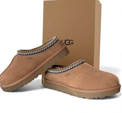 New in Box Women's 100% UGG Brand Tasman II Chestnut Shoes Slippers Sandals