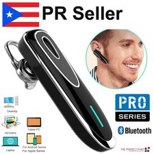 Earpiece Bluetooth Wireless Handsfree Driving Headset Headphone Microphone