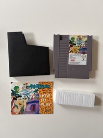 The Flintstones: Rescue of Dino & Hoppy Nintendo NES PAL A with Manual
