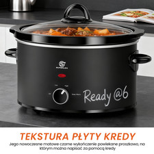 SUPERLEX 3,5L Slow Cooker Multikocher & Keram...