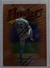 1997 Topps Finest Baseball Pete Schourek Base Card #49 Complete Your Set! ⚾️