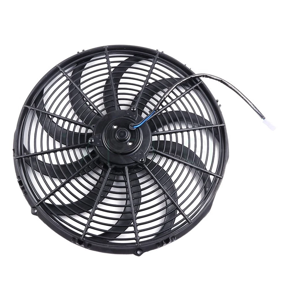 Universal 16" Inch Radiator Condenser Cooling Fan For 1986-2015 Ford Taurus - Изображение 3 из 4