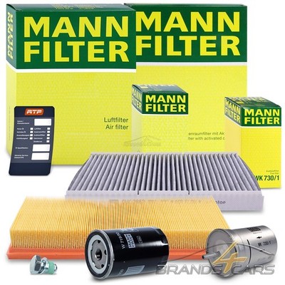 MANN-FILTER INSPEKTIONSPAKET FILTERSATZ B FÜR AUDI TT 8N 1.8-T BJ 00-06