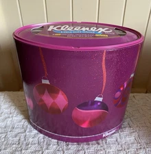 VTG Kleenex Making Spirits Bright Christmas Bulbs Ornament Box 2004 Unopened