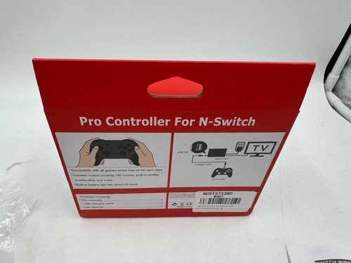 Controller for Nintendo Switch Pro White blue NEW UK - Afbeelding 7 van 9