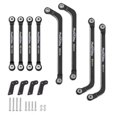 Axial AX24 Black Aluminum High-Clearance Linkage Set w/Shock Mounts PHB5772