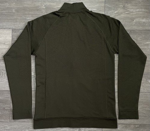 Giacca LULULEMON Engineered calda misto lana merino full zip media oliva scura - Foto 9 di 13