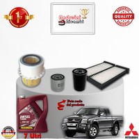 Inspektionskit Filter + ÖL Xmitsubishi L200 2.5 Td 85KW 115CV Von 2005-> 2006