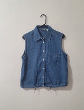 Vintage Northcrest Denim Button Vest