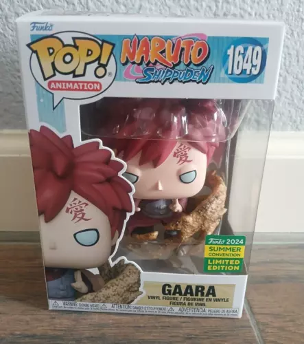 Funko Pop! Naruto Shippuden Gaara #1649 Summer Convention 2024