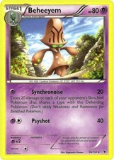 Pokemon Noble Victories Rare Card - Beheeyem 56/101 on eBay
