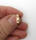 Victorian 10K Yellow Gold White Stone Onyx Cameo Ring Size 4.5 [R300] — photo 7