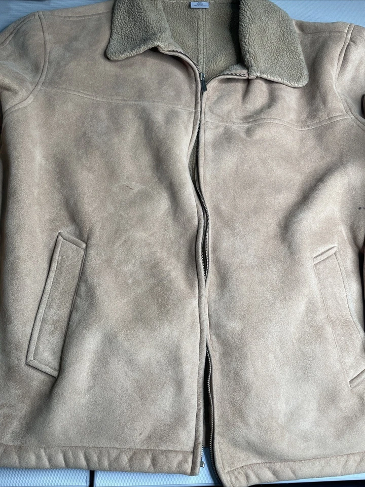 Abrigo Pierre Cardin Marrón Pesado Talla XXL Foto 2 de 4